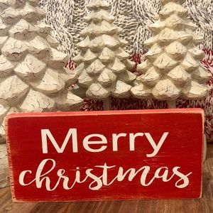 Christmas Wood Sign